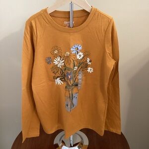 Girls OshKosh Long Sleeve Shirt-Size 12-NWT